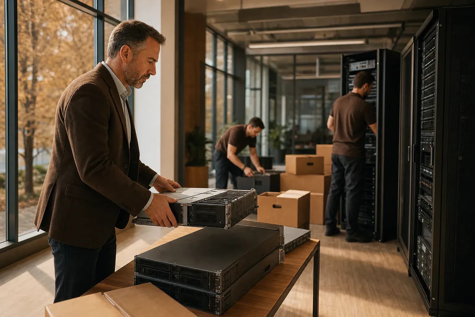 Comment déménager un parc informatique sans perdre de données ni de temps de production